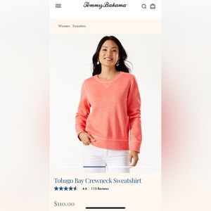 Tommy Bahama Tobago Bay sweatshirt